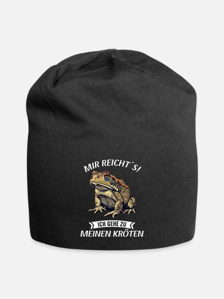 Crapaud crapaud crapaud - Bonnet en jersey - noir
