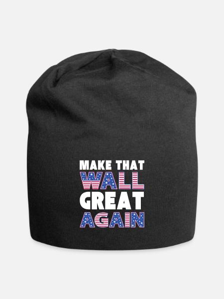 USA WIEDER GROSSARTIG - Jersey-Beanie - Schwarz