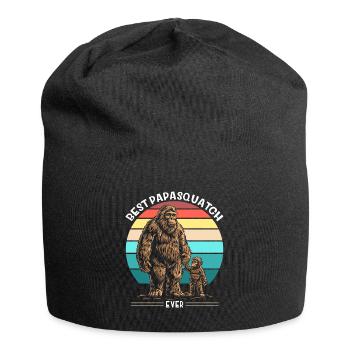 Best Papa Squatch Ever - Jersey-Beanie - Schwarz - Vorne