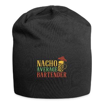 Bartender Mixologist Nacho Average - Jersey-Beanie - Schwarz - Vorne