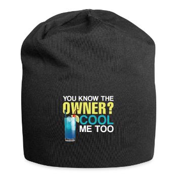 Bartender Mixologist You Know The - Jersey Beanie - black - Front