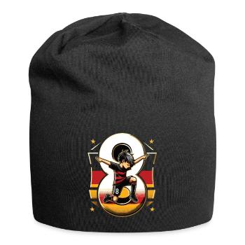 Football Garçon 8 Ans Noir Rouge Or - Bonnet en jersey - noir - Devant