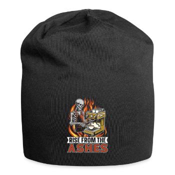 Café Barista - Bonnet en jersey - noir - Devant