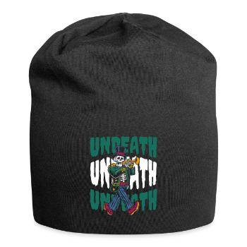 Fan Train Spielmannszug Squelette Mort-Mort - Bonnet en jersey - noir - Devant