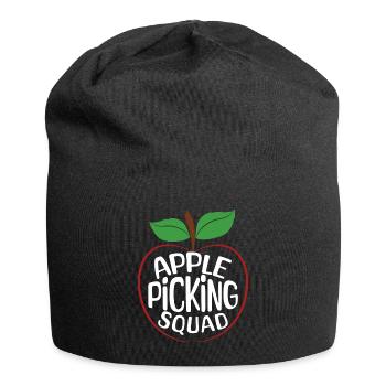 Apfelpflückertrupp Apfelpflücker Erntezeit - Jersey-Beanie - Schwarz - Vorne