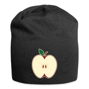 Apfel Pflücken Apfel Butter Pflücker Apfel - Jersey-Beanie - Schwarz - Vorne