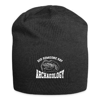 Archéologue Archéologie - Bonnet en jersey - charbon - Devant