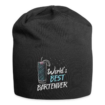Bartender Mixologist World's Best - Jersey Beanie - black - Front