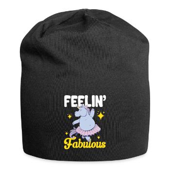 Rhino Rhino Unicorn - Jersey Beanie - black - Front