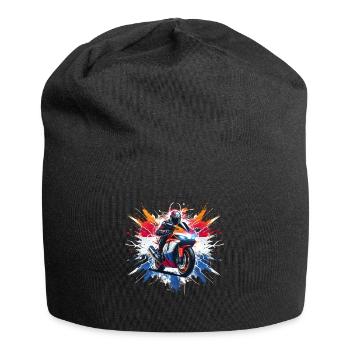 robuste Motorrad T-Shirts niederländischer Patriot - Jersey-Beanie - Schwarz - Vorne