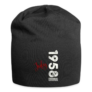 66th Birthday Original July 1958 Born 1958 - Jersey Beanie - black - Front
