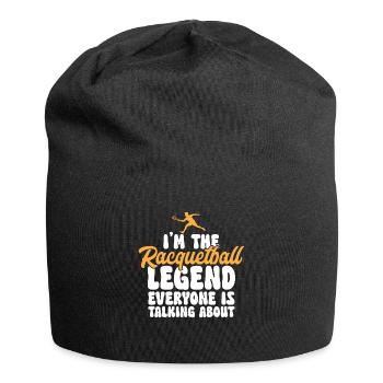 Racquetball Spieler Racquetball - Jersey-Beanie - Schwarz - Vorne