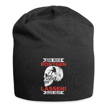 Röntgen Humour noir et style macabre - Bonnet en jersey - noir - Devant
