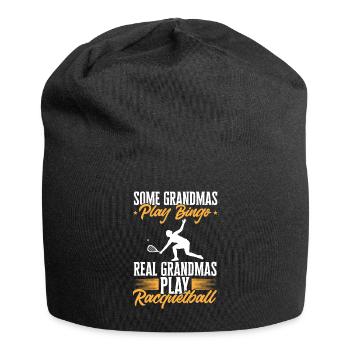 Racquetball Player Racquetball - Jersey Beanie - black - Front