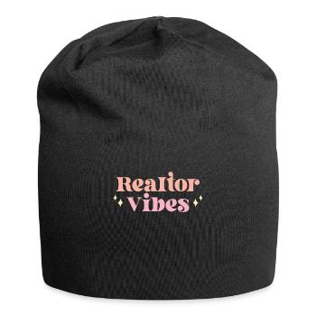 Real Estate Agent Real Estate Agent Gift - Jersey Beanie - black - Front