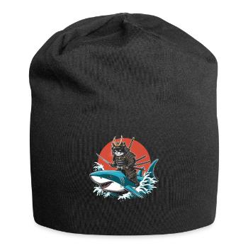 Cadeau de guerrier de combat à l’épée Samouraï Ronin - Bonnet en jersey - noir - Devant