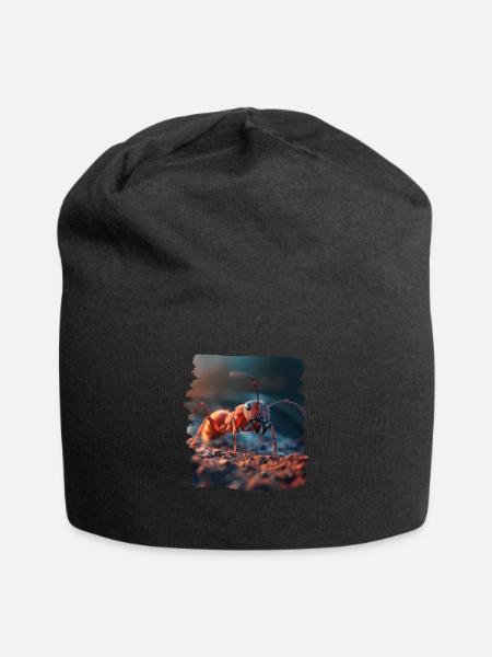 Fourmis fourmis - Bonnet en jersey - noir