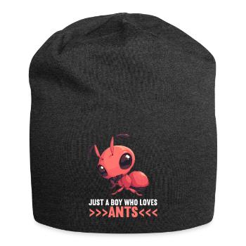 Ant Ameisen Ameise - Jersey-Beanie - Anthrazit - Vorne