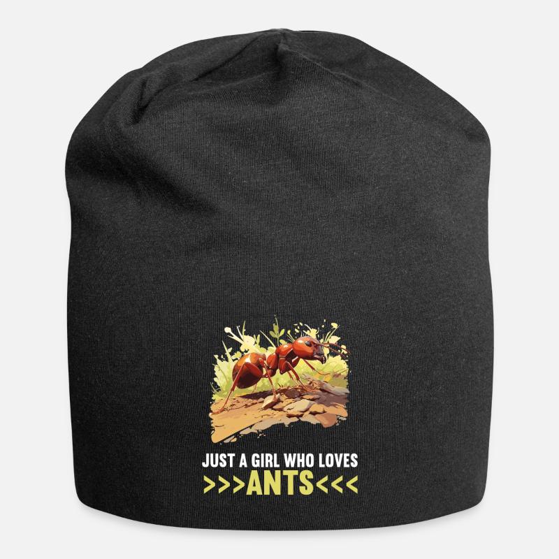 Fourmis fourmis - Bonnet en jersey - noir