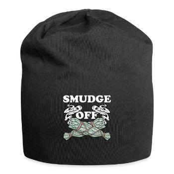 Smudging Smudge Spiritual Healing Incense - Jersey Beanie - black - Front