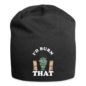 Smudging Smudge Spiritual Healing Incense - Jersey Beanie - black - Front