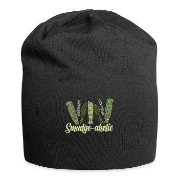 Smudging Smudge Spirituelle Heilung Räucherwerk - Jersey-Beanie - Schwarz - Vorne