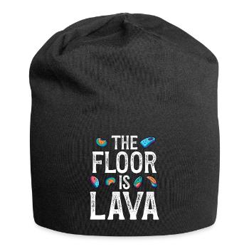 The ground is lava bouldering - Jersey Beanie - black - Front