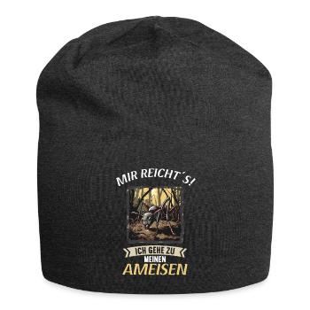 Ant Ameisen Ameise - Jersey-Beanie - Anthrazit - Vorne