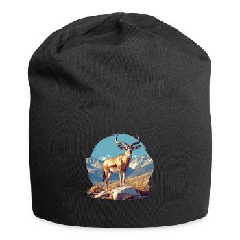 Antilope antilope antilope ouverte - Bonnet en jersey - noir - Devant