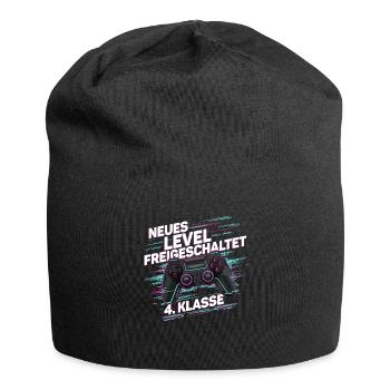 Boys Schoolchild 4th Grade Gamer Gamer - Jersey Beanie - black - Front