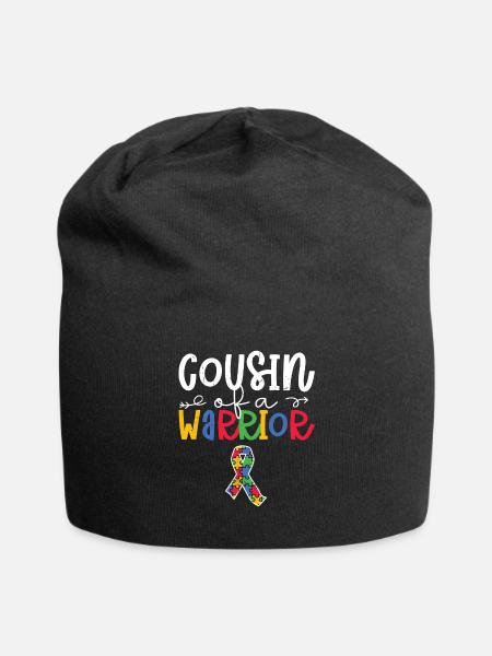 Autisme - Bonnet en jersey - noir