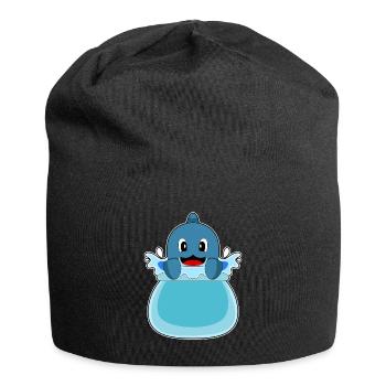 Bassin d’eau du dauphin - Bonnet en jersey - noir - Devant