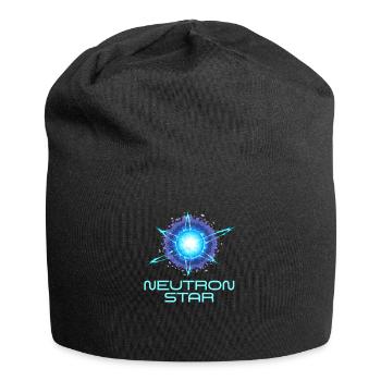 Neutronen Stern Wissenschaft Universum - Jersey-Beanie - Schwarz - Vorne