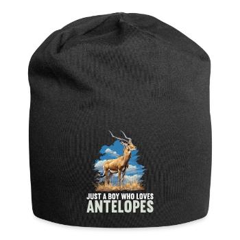 Antilope antilope antilope ouverte - Bonnet en jersey - noir - Devant