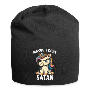 Maybe Today Satan - Jersey Beanie - black - Front
