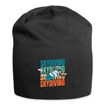 Fallschirmspringer Fallschirmspringen - Jersey-Beanie - Schwarz - Vorne