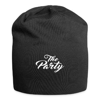 Junggesellin - Jersey-Beanie - Schwarz - Vorne