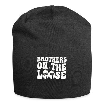 Brothers On The Loose Geschwisterreise - Jersey-Beanie - Anthrazit - Vorne