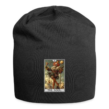 Tarot Cards Tarot Card The Fool The Fool - Jersey Beanie - black - Front