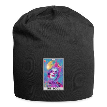 Tarot Cards Tarot Card The Fool The Fool - Jersey Beanie - black - Front