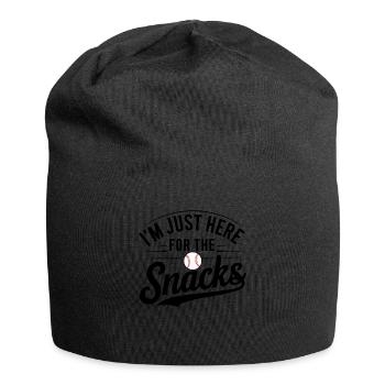 Baseball Men Women Kids Player Pitcher Softball - Jersey-Beanie - Schwarz - Vorne