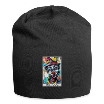 Tarot Cards Tarot Card The Fool The Fool - Jersey Beanie - black - Front