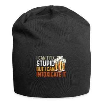 Barman Mixologue Je ne peux pas réparer - Bonnet en jersey - noir - Devant
