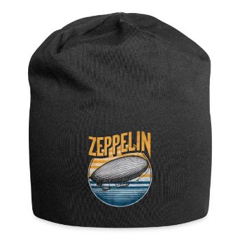 Luftschiff Zeppelin Geschenk - Jersey-Beanie - Schwarz - Vorne