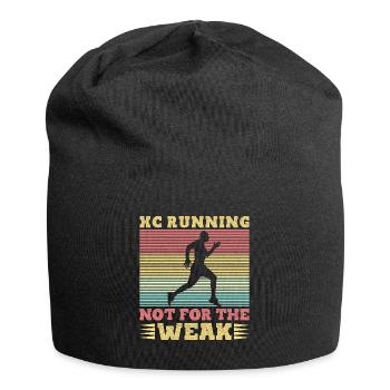 Cadeau de course XC amusant Édition XC Runner - Bonnet en jersey - noir - Devant