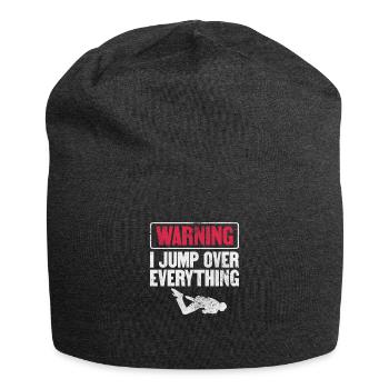 Parkour - Jersey Beanie - charcoal grey - Front