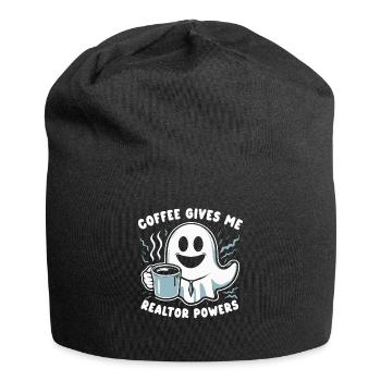 Real Estate Agent Real Estate Agent Gift - Jersey Beanie - black - Front