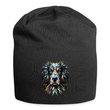Polygon Art Setter Anglais Setter Laverack - Bonnet en jersey - noir - Devant