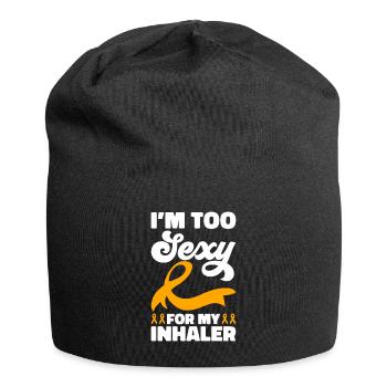 COPD Awareness Lungenkrankheit COPD Krieger - Jersey-Beanie - Schwarz - Vorne