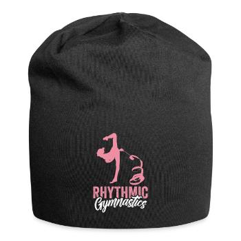 Rhythmische Sportgymnastik Turnen - Jersey-Beanie - Schwarz - Vorne